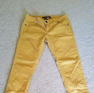 Tinsel mustard jeans